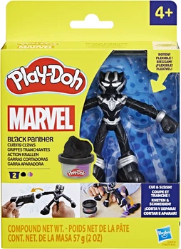 Zestaw kreatywny z masą plastyczną Hasbro Marvel Czarna Pantera Tnące Pazury (F9829_G0055)