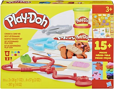 Набор для творчества с массой для лепки Hasbro Create And Care Vet (G0345_G0346)