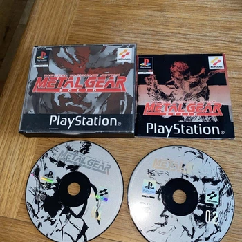 Диск для PlayStation 1 - Metal Gear Solid, англійська версія, Б/В