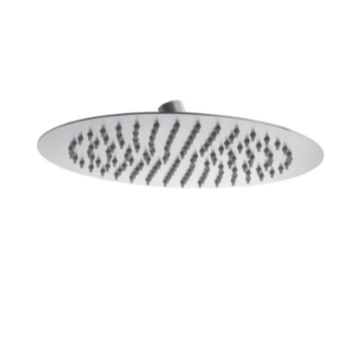Лійка для душу стельова Zerix SH-005.SUS-25cm (нерж. сталь) (ZX5008) ( 25978 )