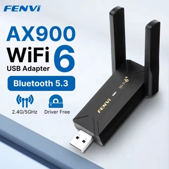 Бездротовий адаптер Fenvi FU-AX900 Wi-Fi 6, Bluetooth 5.3 Dual Band 2.4G 5G ( USB ) 14509
