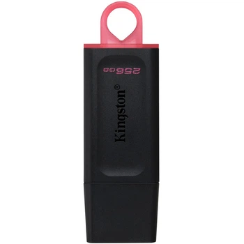 Флеш-накопичувач USB3.2 256GB Kingston DataTraveler Exodia Black/Pink (DTX/256GB) чорний з рожевим 23944