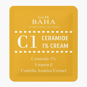 Крем Cos De BAHA (C1) Ceramide 1% + Niacinamide Cream для лица с керамидами 1.5 мл