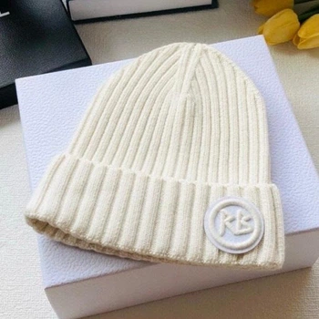 Женская шапка Ruslan Baginskiy Wool beanie Размер 56см Белый