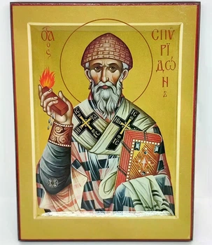 Икона Святой Спиридон 16x12 см