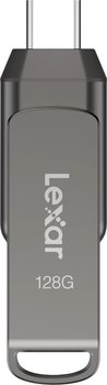 Pendrive Lexar JumpDrive Dual Drive D400 128GB USB 3.2 Type-C (LJDD400128G-BNQNG)