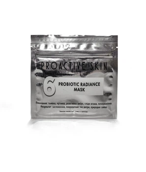 Маска для обличчя тканинна пробіотична Proactive Skin Probiotic Radiance Mask 1 шт 30 мл