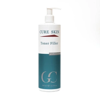 Тонер філлер для шкіри обличчя CURE SKIN Toner Filler 500 мл