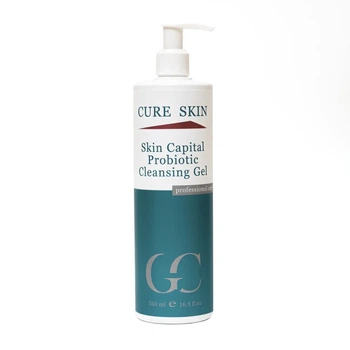 Пробиотический очищающий гель для кожи лица Cure Skin Skin Capital Probiotic Cleansing Gel 500 мл