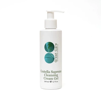 Очищуючий крем-гель для обличчя Great Care Centella Supreme Cleansing Cream Gel 200 мл