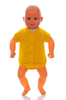Боди с коротким рукавом Babykroha кулир яроко-желтое 56 см (54139)