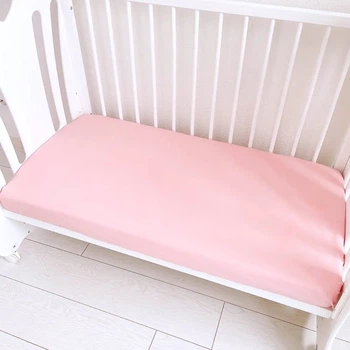 Простынь на резинке детская Bimbo 120 х 60 см (57991) Розовый
