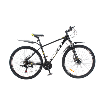 Велосипед CrossBike 29" Next 2025 Рама 22" black-yellow