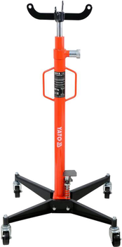 Podnośnik skrzyń biegów samochodowych YATO hydrauliczny na kołach 500 kg 1100-1900 mm (YT-55601)