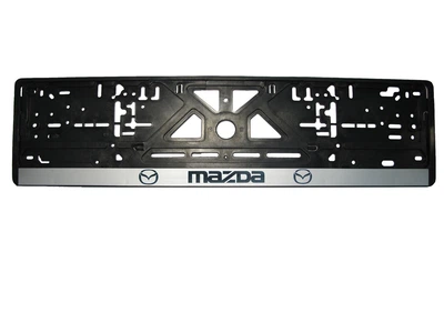Рамка номерного знаку Mazda пластик чорна 1шт