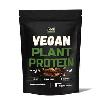 Протеїн Feel Power Vegan Protein Blend 450 г Шоколад арахії карамель