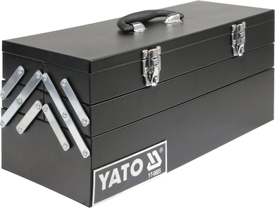Skrzynka narzędziowa Yato YT-0885 stalowa 460x200x225 mm (5906083908859)