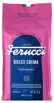 Кава в зернах Ferucci Dolce Crema Espresso 1 кг (5905215161438)