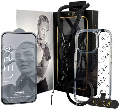 Набір iLera 4-in-1 Ice Case Deluxe Set для Apple iPhone 16 (ILGICCA16)