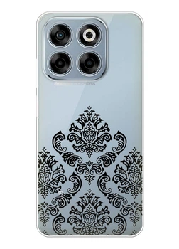 Прозорий силіконовий чохол iSwag для ZTE Nubia V70 із малюнком - Мандала (ISZBV70-26)