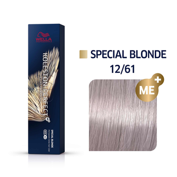 Краска для волос Wella Professionals Koleston Perfect ME+Special Blonde 12/61 (special blonde Fiol-popil) 60мл