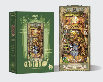 Book Nook DIY Green Fairyland - Румбокс "Волшебный лес" с сенсорной подсветкой