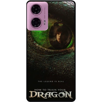 Силиконовый чехол Candy для Motorola Moto G24 Power с рисунком Как приручить дракона Dragon