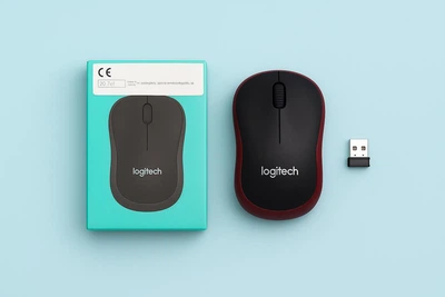 Мишка M185 Wireless RED