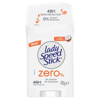 Дезодорант-стік Lady Speed Stick Zero 0% 40 г (7509546671314)