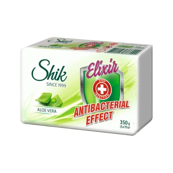 Набор антибактериального твердого мыла SHIK Elixir Алоэ вера (5х70 г)