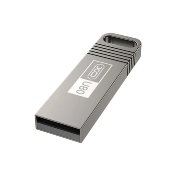 Флешка USB XO U80 128Гб USB2.0 Серый