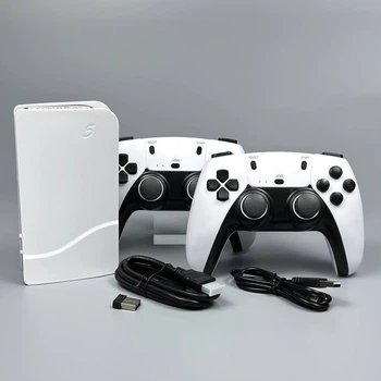 Портативная игровая консоль PSP 3D Game Station Q10SE 8K + 2 беспроводные джойстики Белый 59044