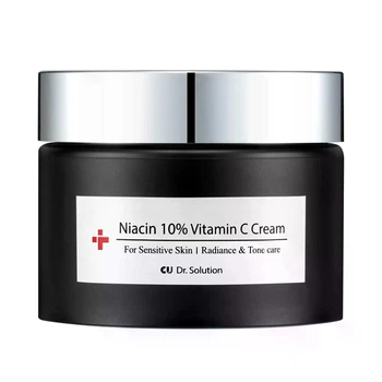 Освітлюючий крем з ніацинамідом 10% та вітаміном С CUSKIN Dr.Solution Niacin 10% Vitamin C Cream 50 мл