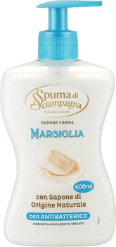 Крем-мило рідке з дозатором Марсельське Spuma di Sciampagna Marsiglia 400 мл