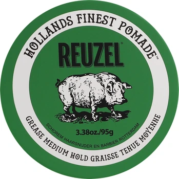 Помада для укладки волосся - Reuzel Green Grease Medium Hold Pomade 95g (422147-27297079)