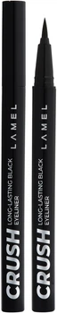 Підводка-фломастер для повік - LAMEL Make Up Crush Long-Lasting Black Eyeliner 0.6ml (1415348-24081255)