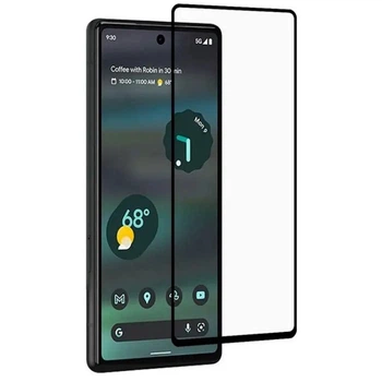 Закаленное защитное стекло Full Screen Tempered Glass для Google Pixel 6A, Black - Refurbished