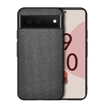Чехол накладка Textile leather саse для Google pixel 6A black - Refurbished