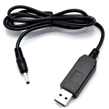 Кабель USB - DC-3.5*1.35мм 12V 1 м, Black - Refurbished