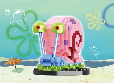 Конструктор BALODY SpongeBob Спанч Боб Губка Боб Равлик Гері 513 шт