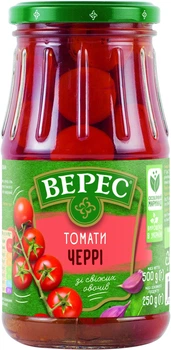 Томати Верес мариновані Чері 500 г (4820008093998_4823105400614)