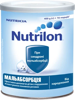 Суміш молочна суха Nutrilon Мальабсорбція 400 г (8718117608430)