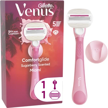 Станок для гоління жіночий Venus Comfortglide Miami Sugarberry з 1 змінним картриджем (8700216674195)