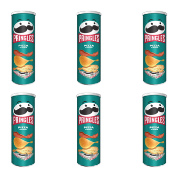 Набор Чипсы 6шт Pringles Pizza 165g