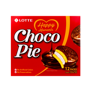 Пирожные Lotte Чокопай Choco Pie (12 Пирожных) 336g