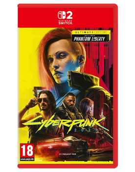 Игра Nintendo Switch 2 Cyberpunk 2077 Ultimate Edition Русская Озвучка Б/У