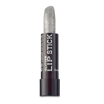 Глиттерная помада для губ Серебряная Stargazer Glitter Lipstick Silver
