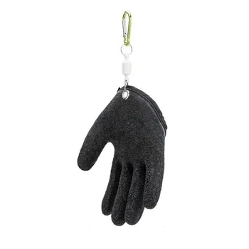 Профессиональная перчатка для ловли рыбы JSFUN на правую руку 190 х 140 XL Black