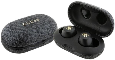 Навушники Guess GUTWSP4EGK TWS Bluetooth Black (3666339220839)