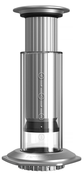 Аеропрес для кави AeroPress Premium Сріблястий (085276082066)